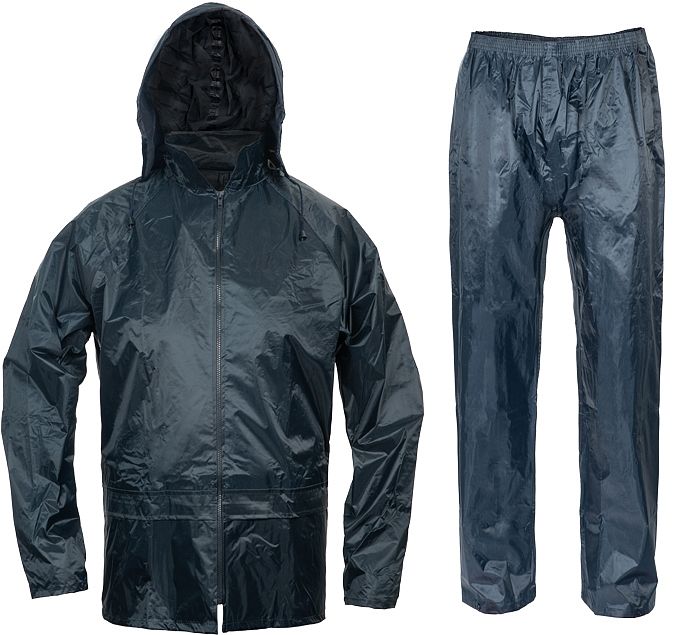 Oblek PVC CARINA 33411 modrý vel. XXL - Obrázek Oblek PVC CARINA 33411 modrý vel. XXL - Obrázek